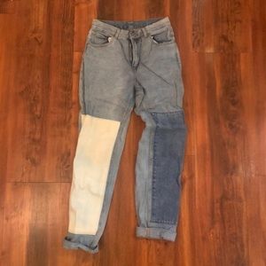 brandy melville patch jeans